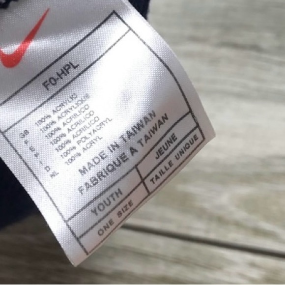 Navy Nike Swoosh Beanie - Picture 4 of 4